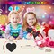 Rainbow Magic Scratch Art Set, 28 Heart Scratch Paper with Ribbons for Valentines Decorations, Scratch Art for Kids Class with 2Pcs 3D Stickers, Valentines Day Gifts for Kids (28 PCS Valentine Craft)